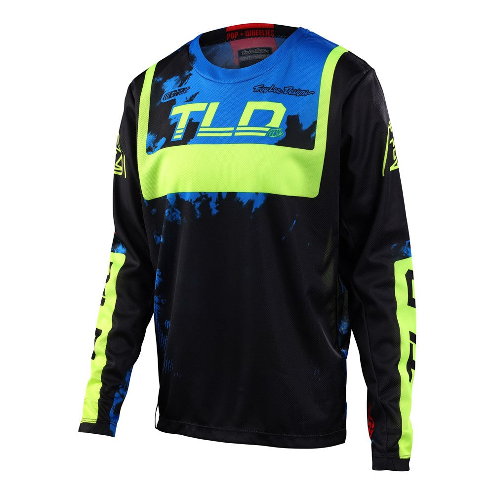 Troy Lee Designs 2023 Youth GP Astro Jersey Mono Pant Combo Black/Yellow