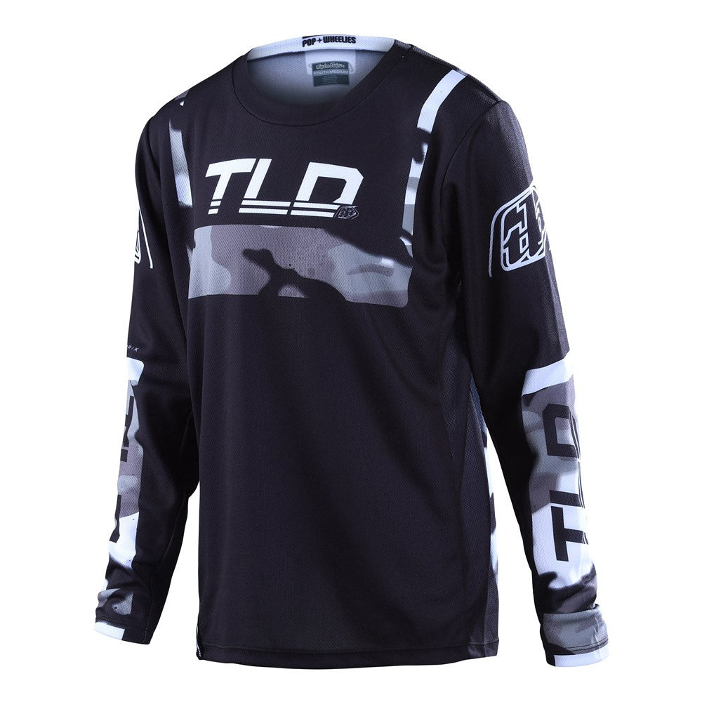Troy Lee Designs 2023 Youth GP Brazen Camo Jersey Mono Pant Combo Gray