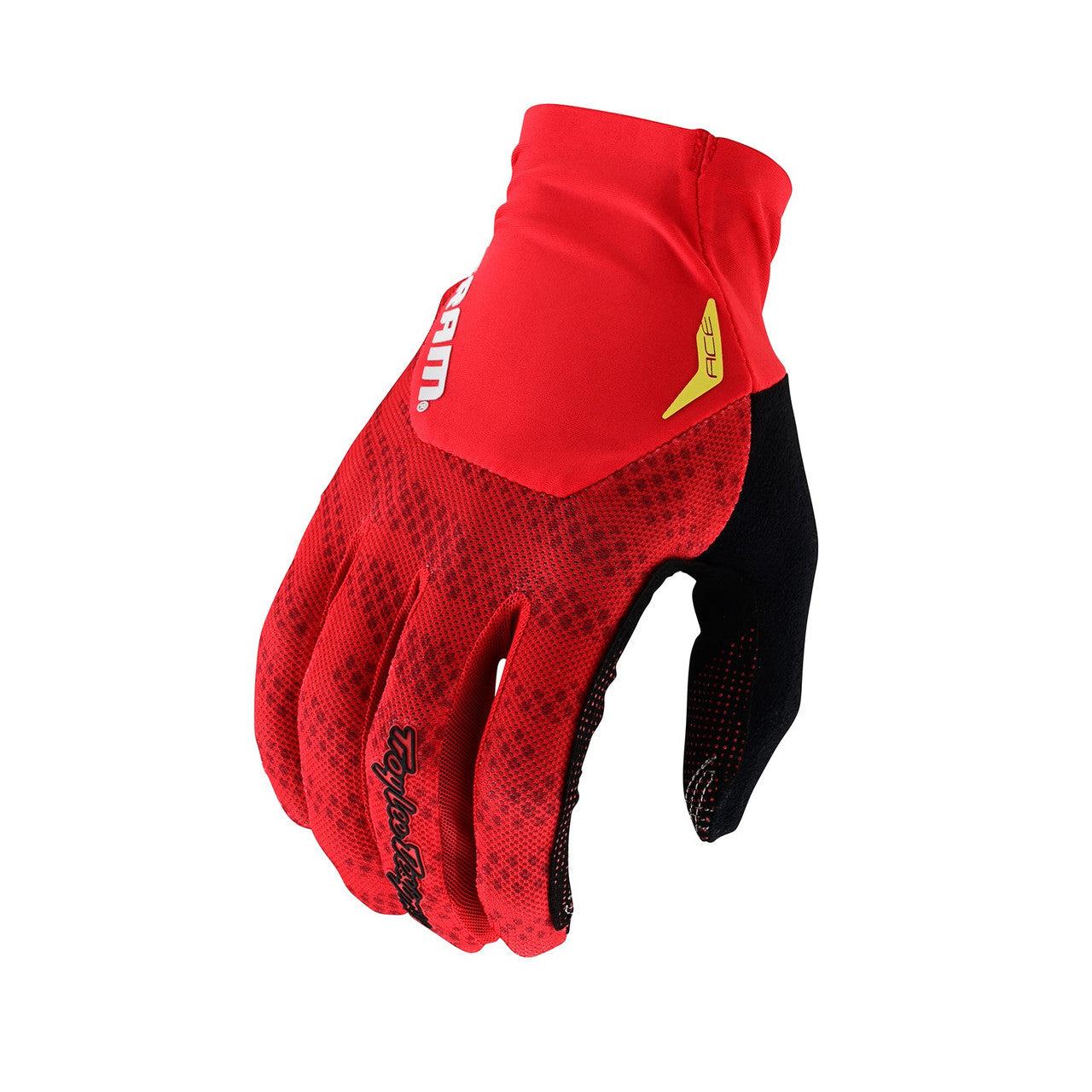 Troy Lee Designs 2024 Ace Gloves Sram Shifted Fiery Red