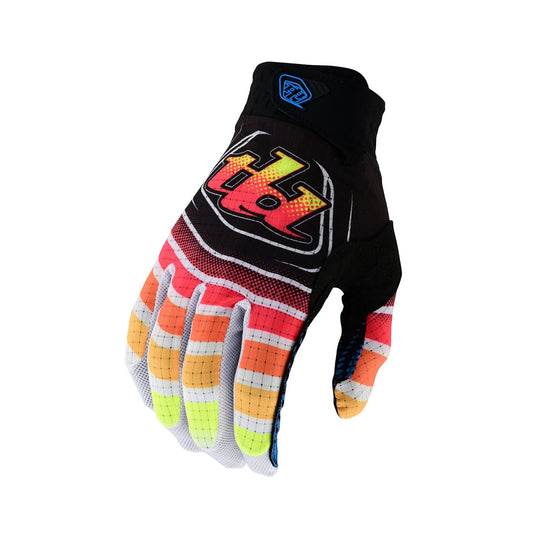 Troy Lee Designs 2024 Youth Air Gloves Wavez Black/Multi