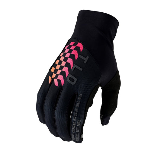 Troy Lee Designs 2024 Flowline Gloves Flipped Black