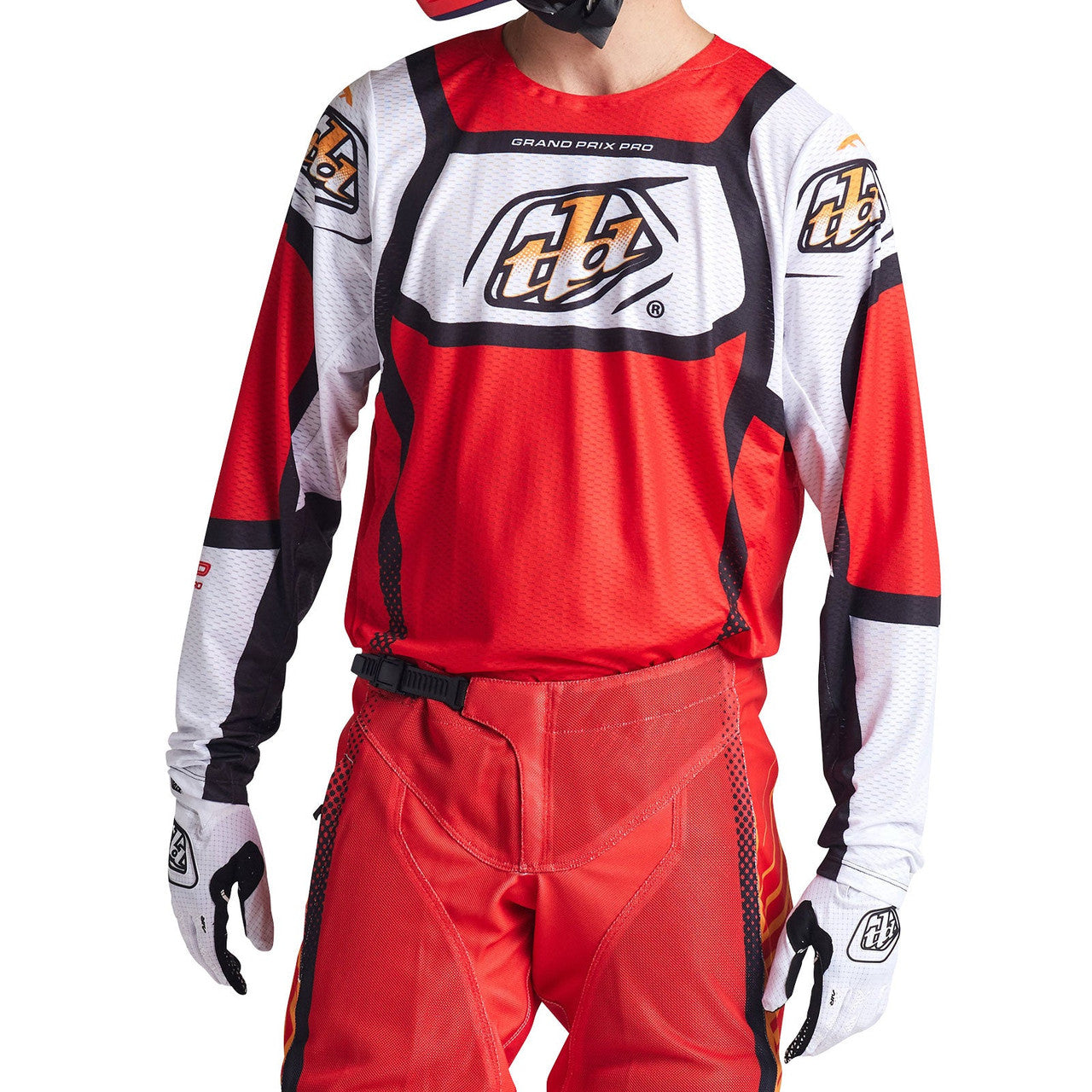 Troy Lee Designs 2024 GP Pro Air Jersey Bands Red/White