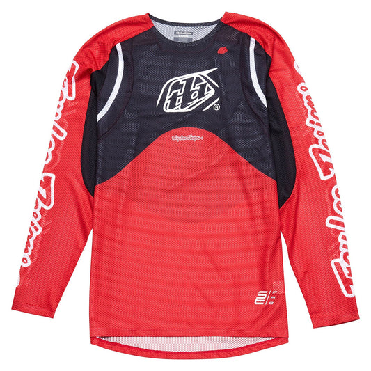 Troy Lee Designs 2024 SE Pro Air Jersey Pinned Red