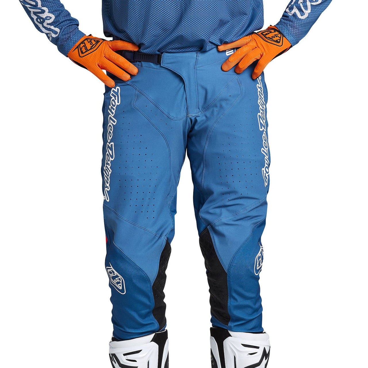 Troy Lee Designs 2024 SE Pro Pant Pinned Blue