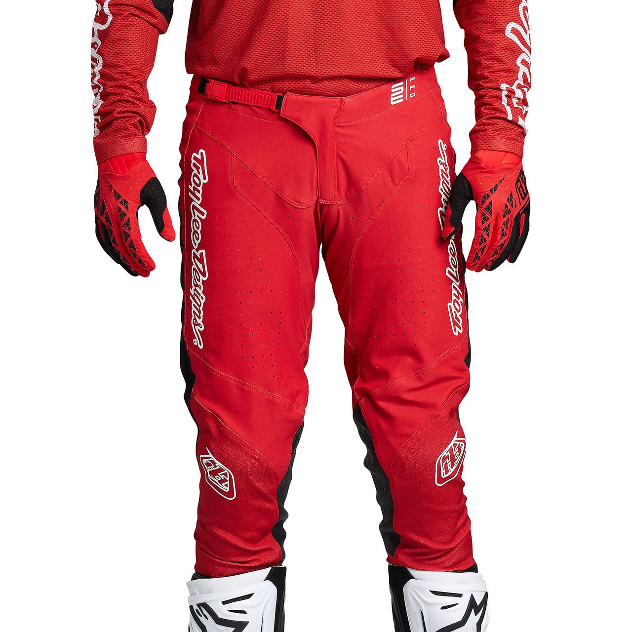 Troy Lee Designs 2024 SE Pro Pant Pinned Red
