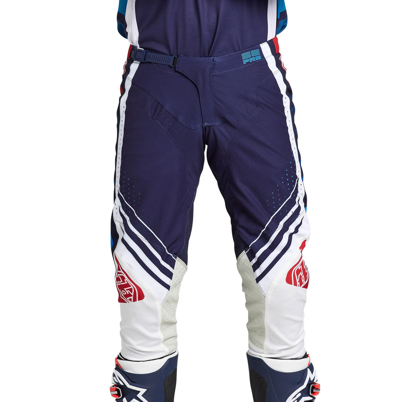 Troy Lee Designs 2024 SEPro Pant Wavez Navy/Red