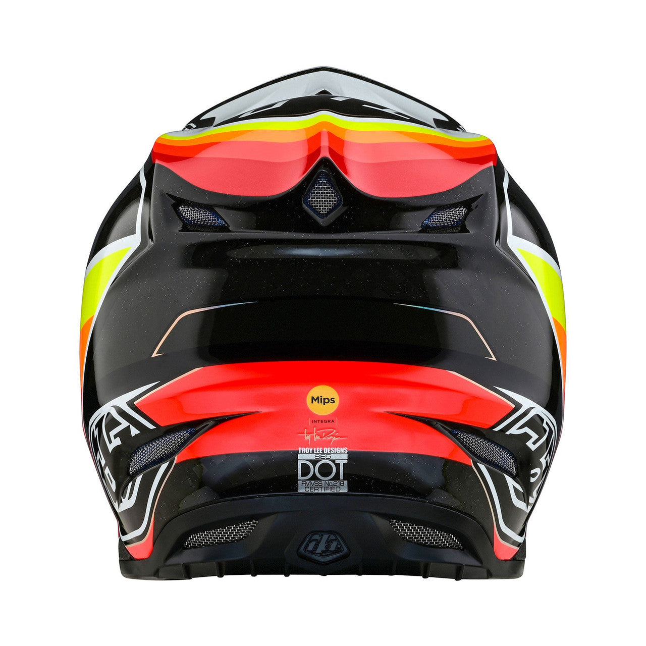 Troy Lee Designs 2024 SE5 Carbon Helmet W/MIPS Reverb Black/Sunset