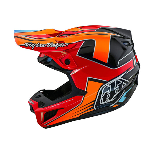 Troy Lee Designs 2024 SE5 Composite Helmet W/MIPS Efix Fire