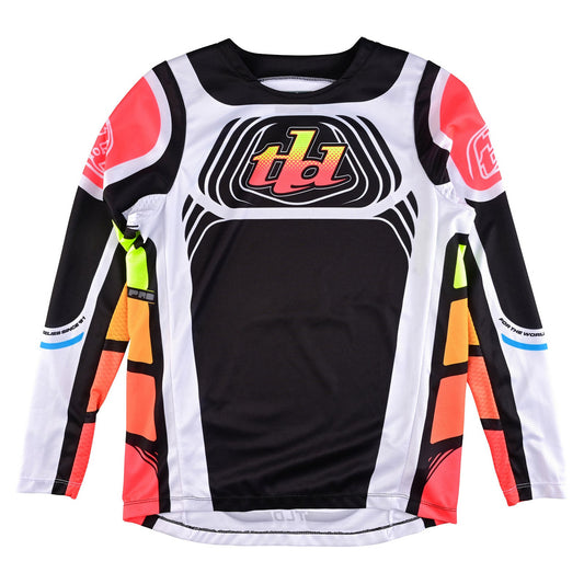 Troy Lee Designs 2024 Youth GP Pro Jersey Wavez Black/Multi
