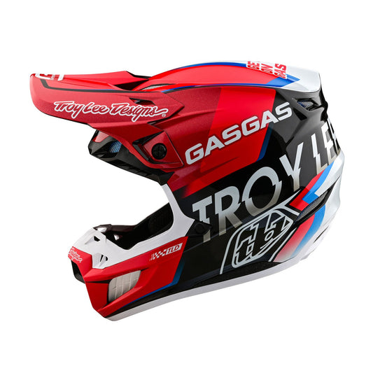 Troy Lee Designs 2024 SE5 Composite Helmet W/MIPS Gasgas Fumes Red/Black