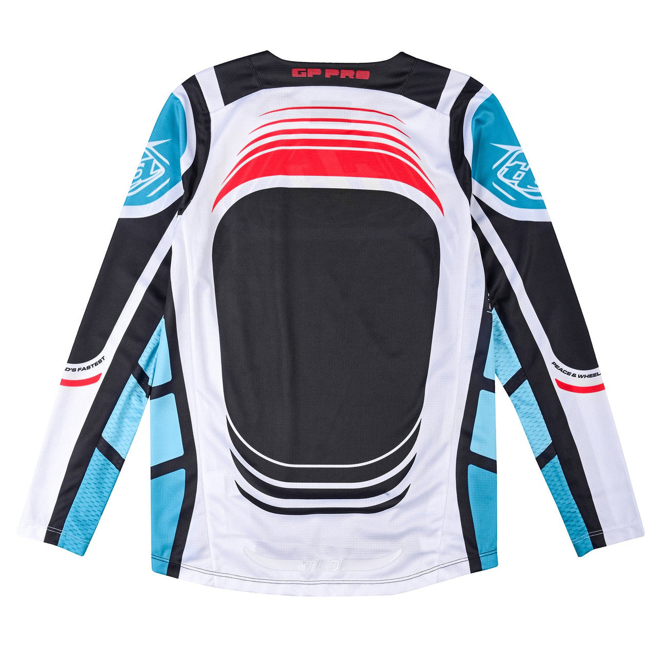 Troy Lee Designs 2024 Youth GP Pro Jersey Wavez Phantom/Turquoise