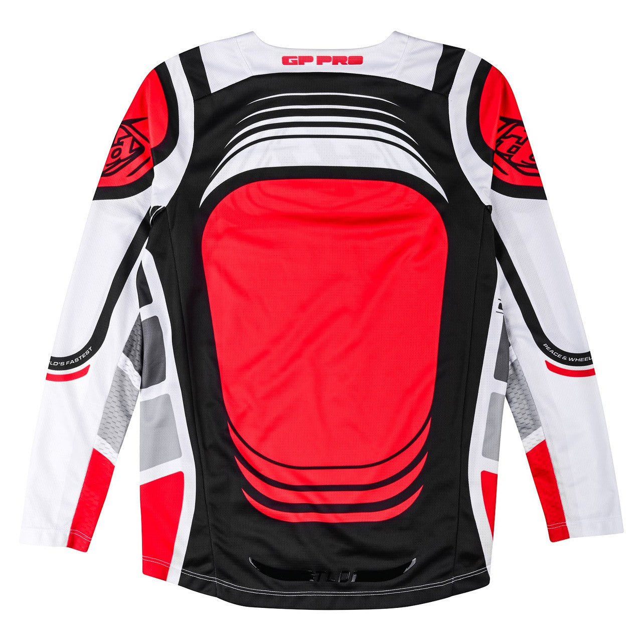 Troy Lee Designs 2024 Youth GP Pro Jersey Wavez Off-White/Red