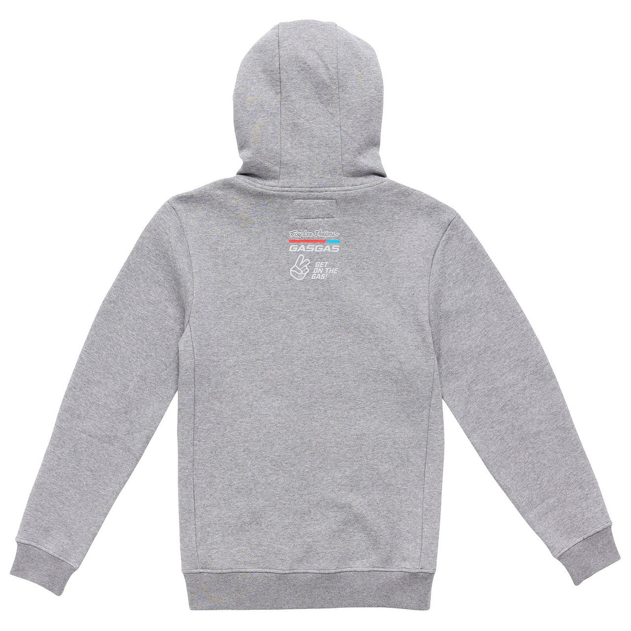 Troy Lee Designs TLD GasGas Team Core Zip Up Hoodie Heather Gray