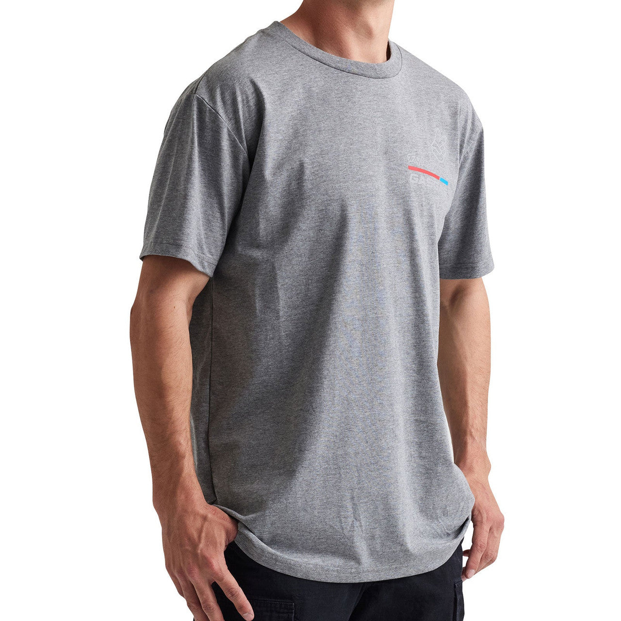Troy Lee Designs TLD GasGas Team Core Short Sleeve Tee Heather Gray