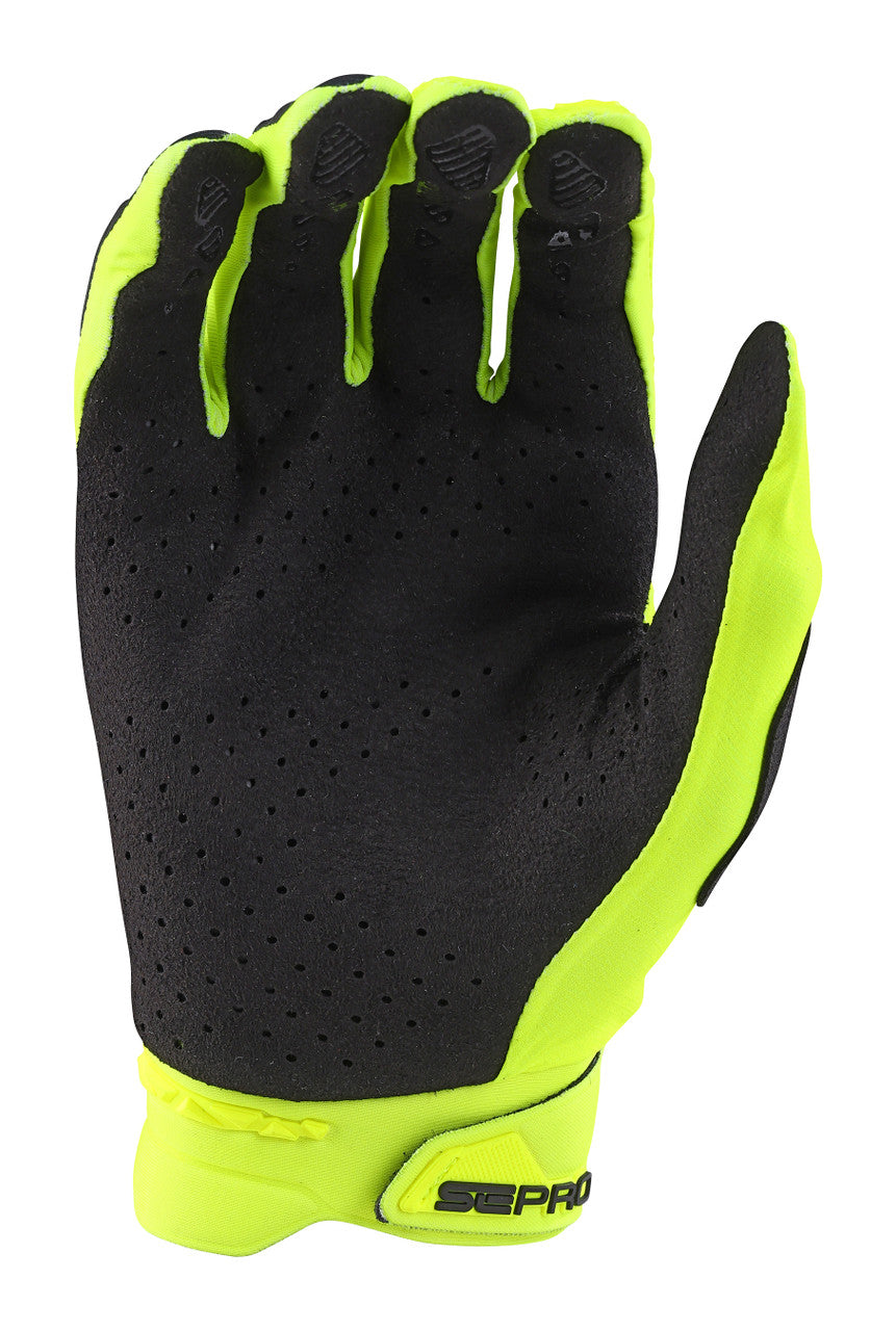 Troy Lee Designs SE Pro Gloves Solid Flo Yellow