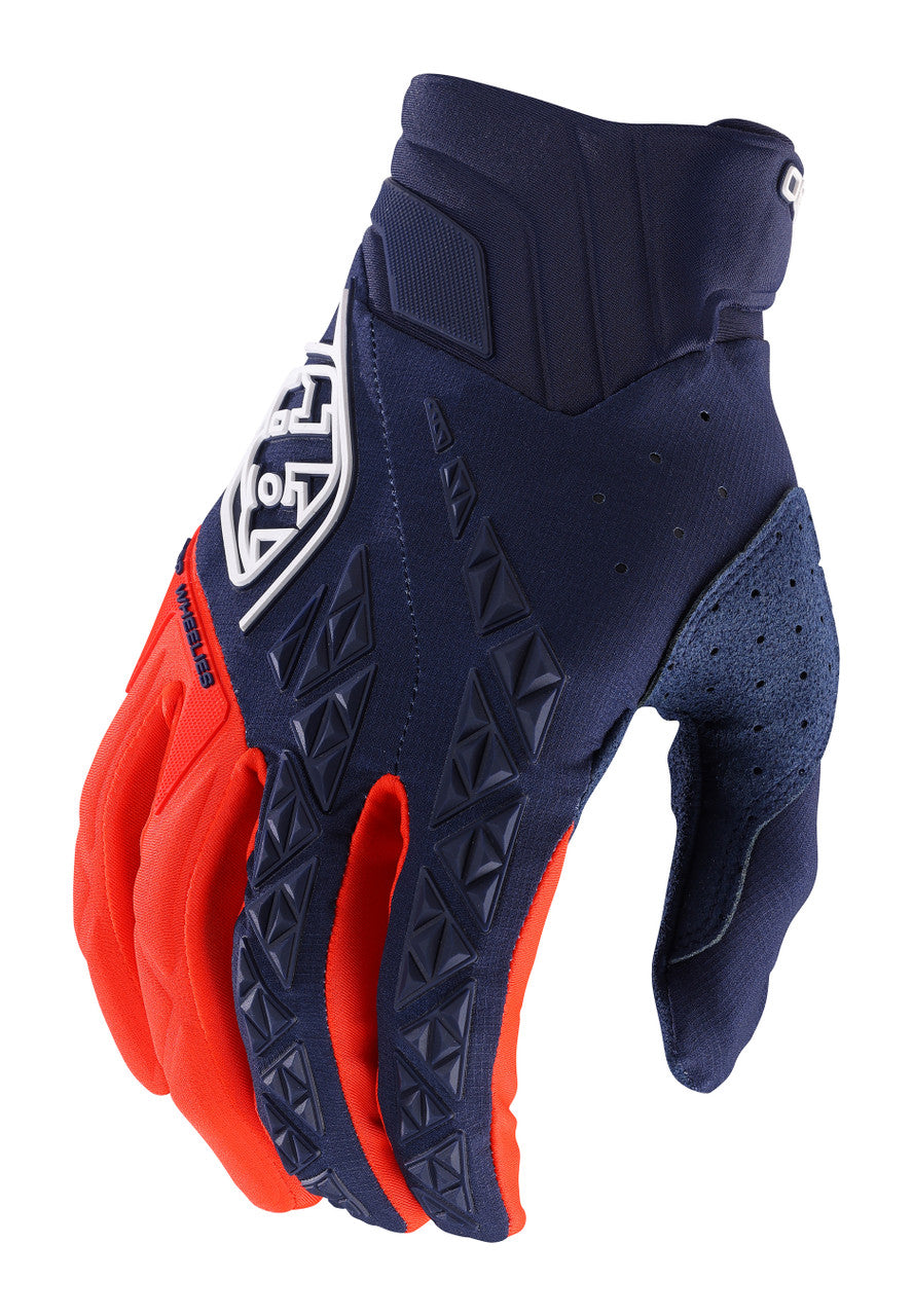 Troy Lee Designs SE Pro Gloves Solid Navy/Orange