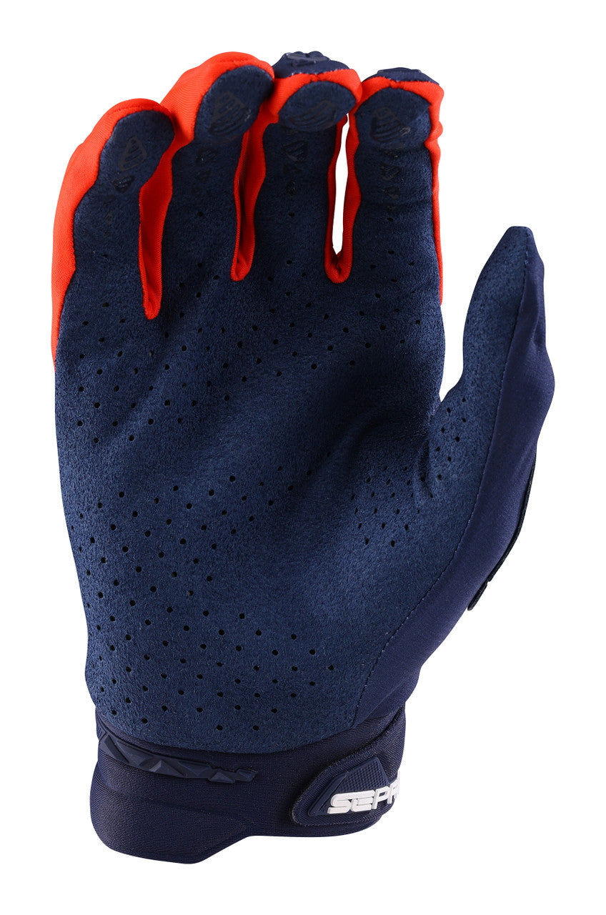 Troy Lee Designs SE Pro Gloves Solid Navy/Orange