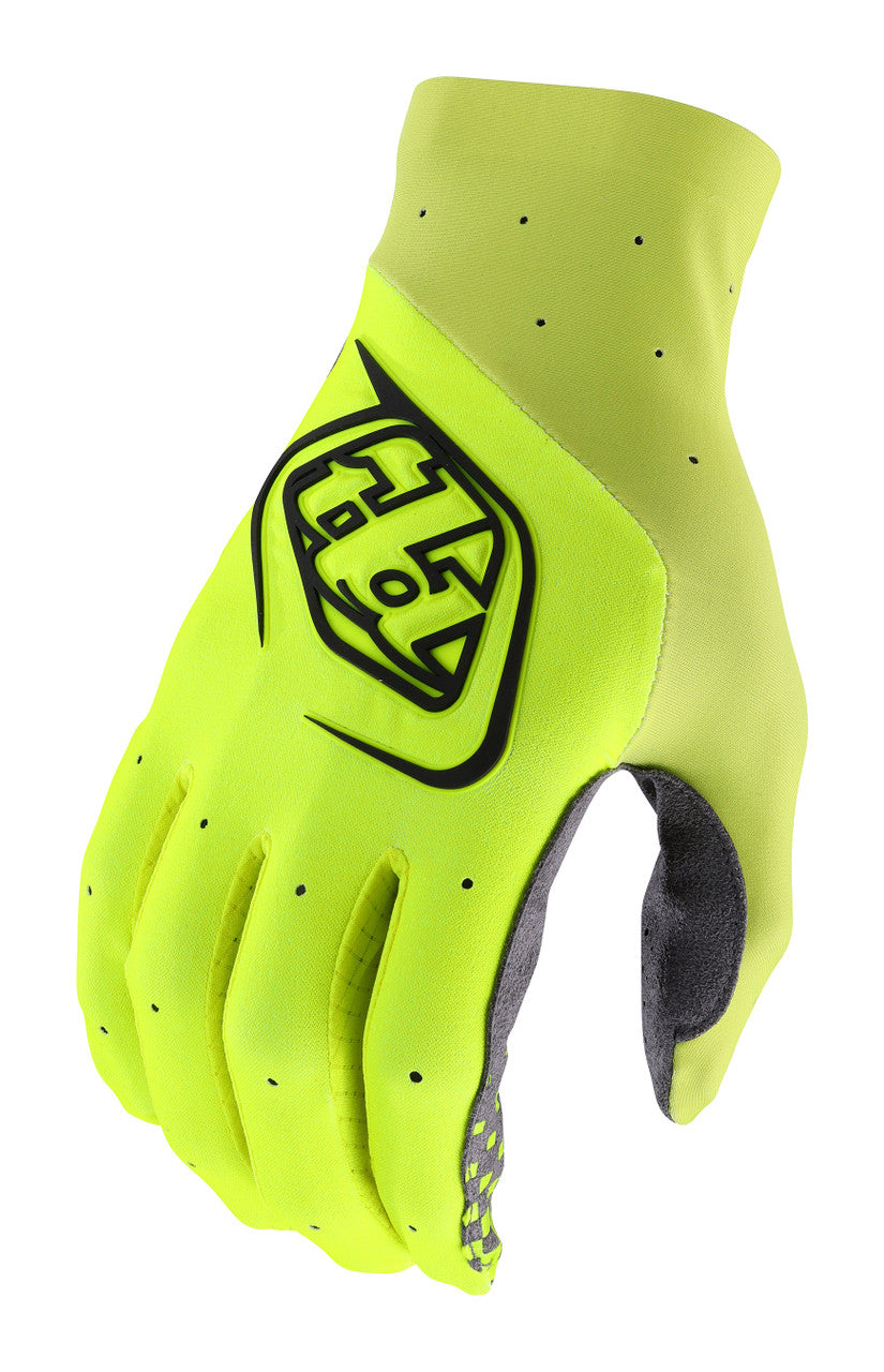 Troy Lee Designs SE Ultra Gloves Solid Flo Yellow