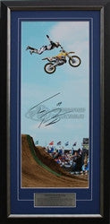 Autographed Collectables Travis Pastrana Superman Panoramic Autographed Frame Photo
