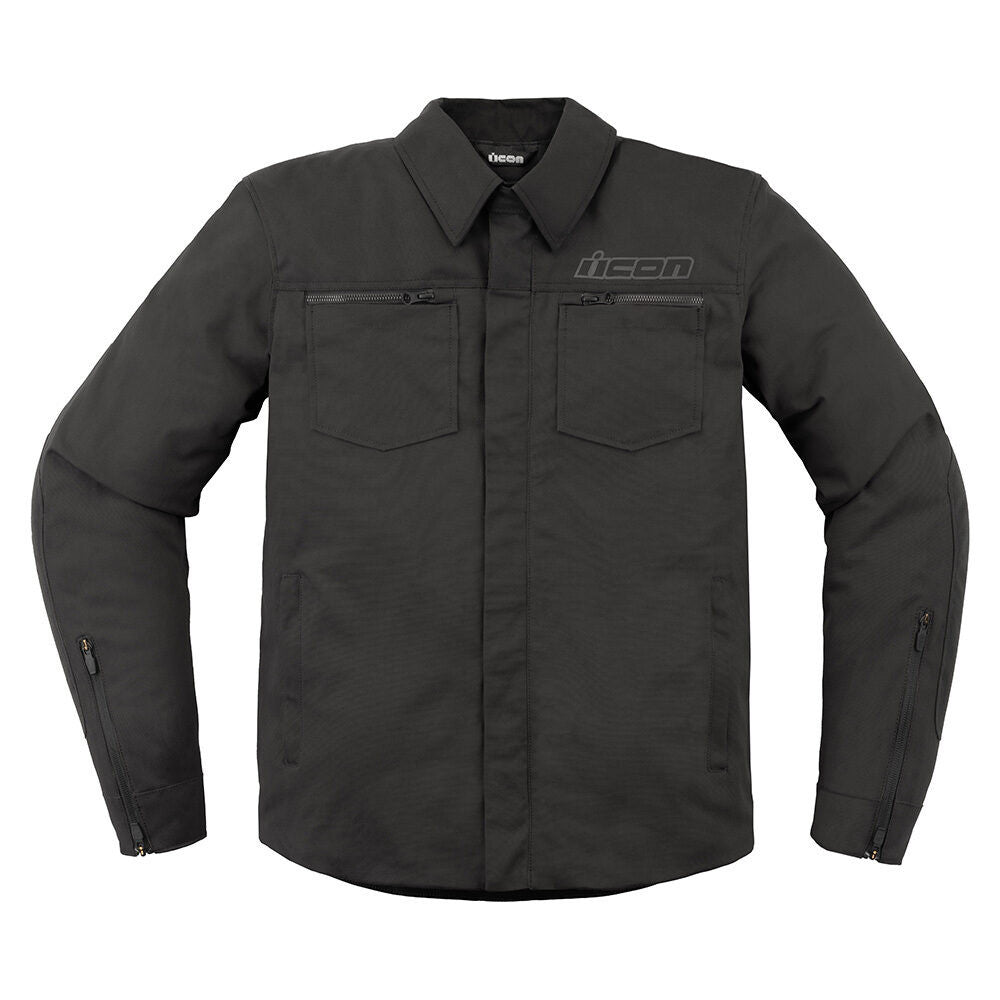Icon Upstate Canvas CE Jacket Black