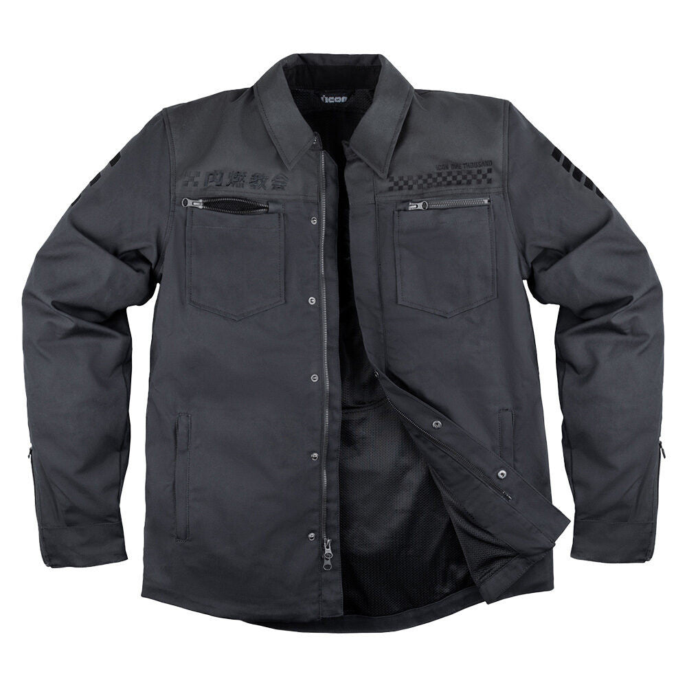 Icon Upstate National Canvas Jacket Black