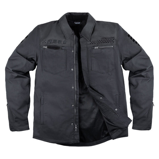 Icon Upstate National Canvas Jacket Black