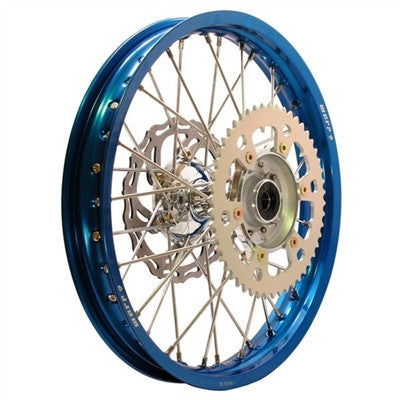 Warp 9 Complete Rear MX Wheels - Yamaha