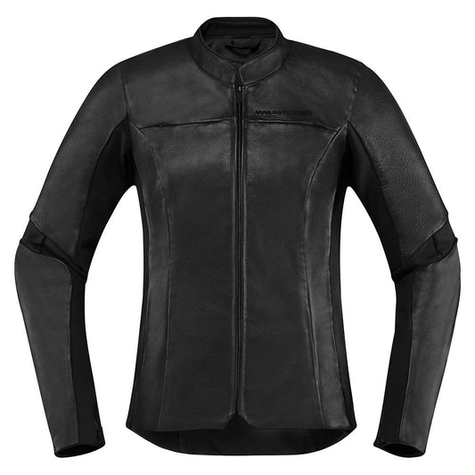 Icon Womens Overlord Leather CE Jacket