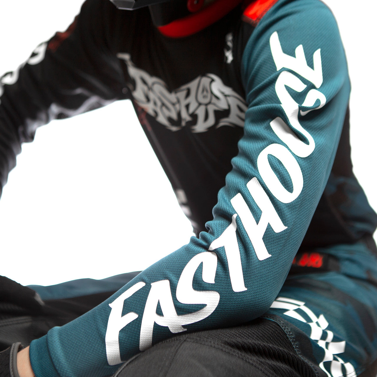 Fasthouse Grindhouse Bereman Jersey - Black/Red