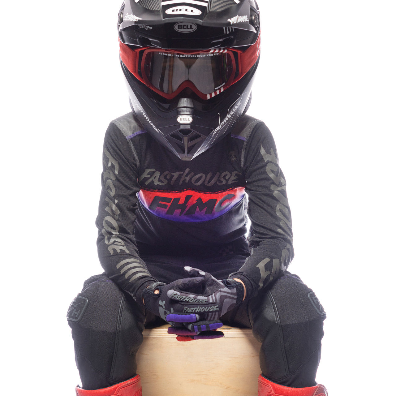 Fasthouse Youth Grindhouse Nova Jersey - Black