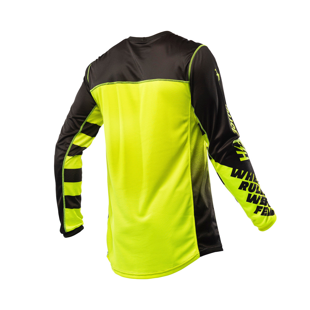 Fasthouse Youth Grindhouse Riot Jersey - Black/Hi-Viz