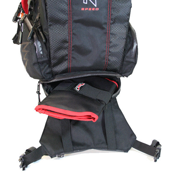 Zacspeed Dakar 3L Hydration Backpack - Black/Red