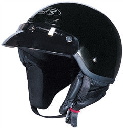 Z1R Drifter Open Face Helmet - Black