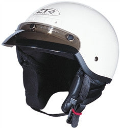 Z1R Drifter Open Face Helmet - White