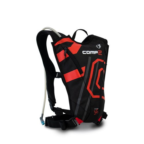 Zacspeed Comp 2 2L Hydration Backpack - Black/Red