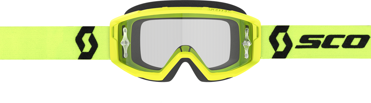 SCOTT - 278598-1017113 - PRIMAL GOGGLE YELLOW/BLACK CLEAR WORKS