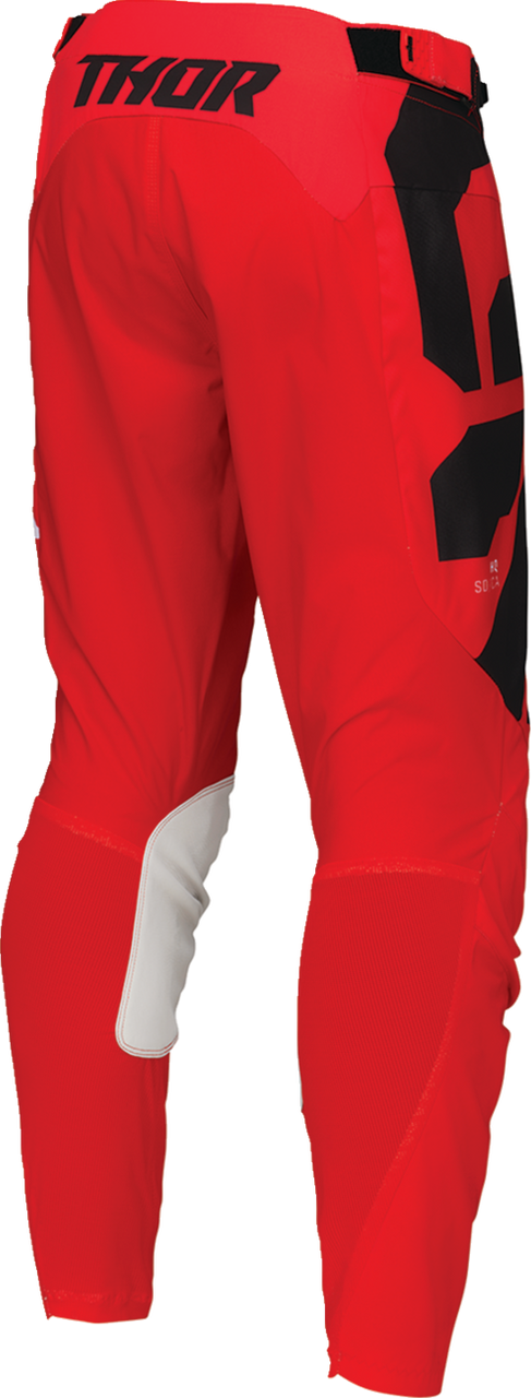 Thor 2025 Youth LAUNCHMODE Forge Jersey Pant Combo Red