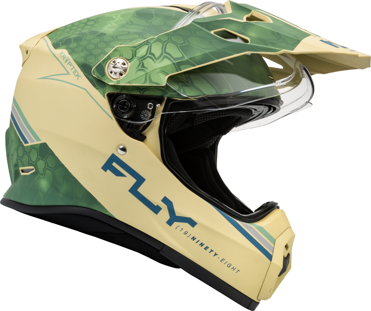 FLY Racing 2025 Trekker Conceal Helmet Matte Tan/Sage/Black