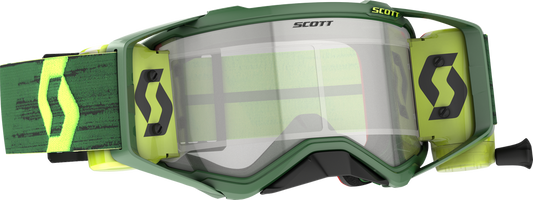 SCOTT - 272822-1412113 - PROSPECT GOGGLE WFS GREEN/YELLOW W/CLEAR WORKS