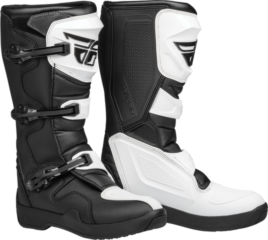 FLY Racing Maverik LT Boots White/Black