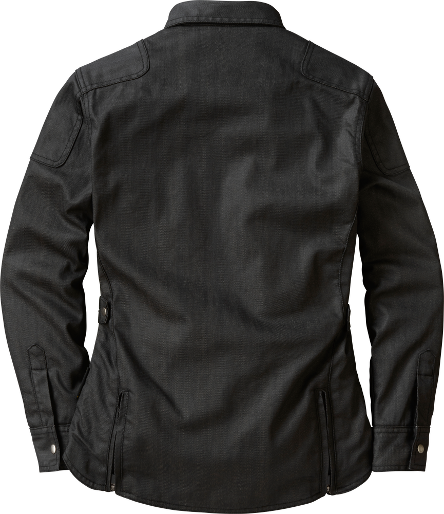 Scorpion Womens Covert Womens Wax Riding Shirt - Black