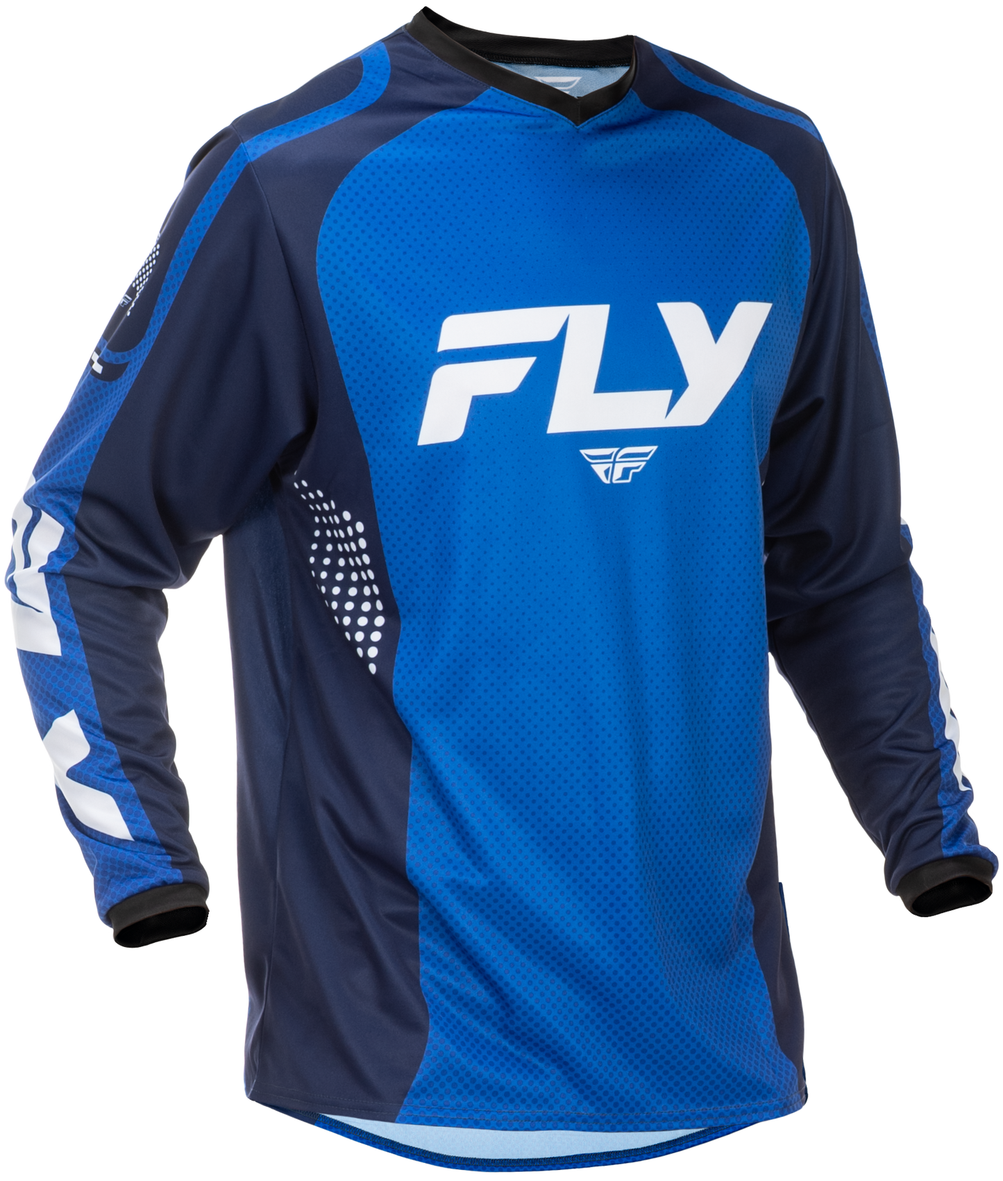 FLY Racing 2026 F-16 Jersey Blue/Dark Blue/White