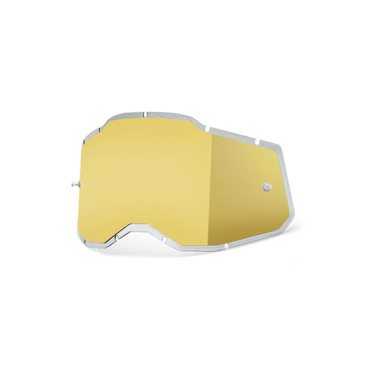 100% - 59091-00004 - RC2/AC2/ST2 PLUS REPLACEMENT INJECTED MIRROR GOLD LENS