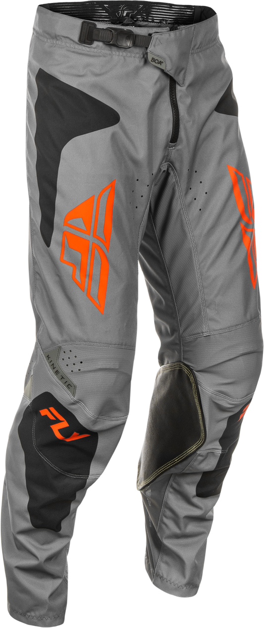 FLY Racing 2025 Kinetic Sym Pant Grey/Orange/Black