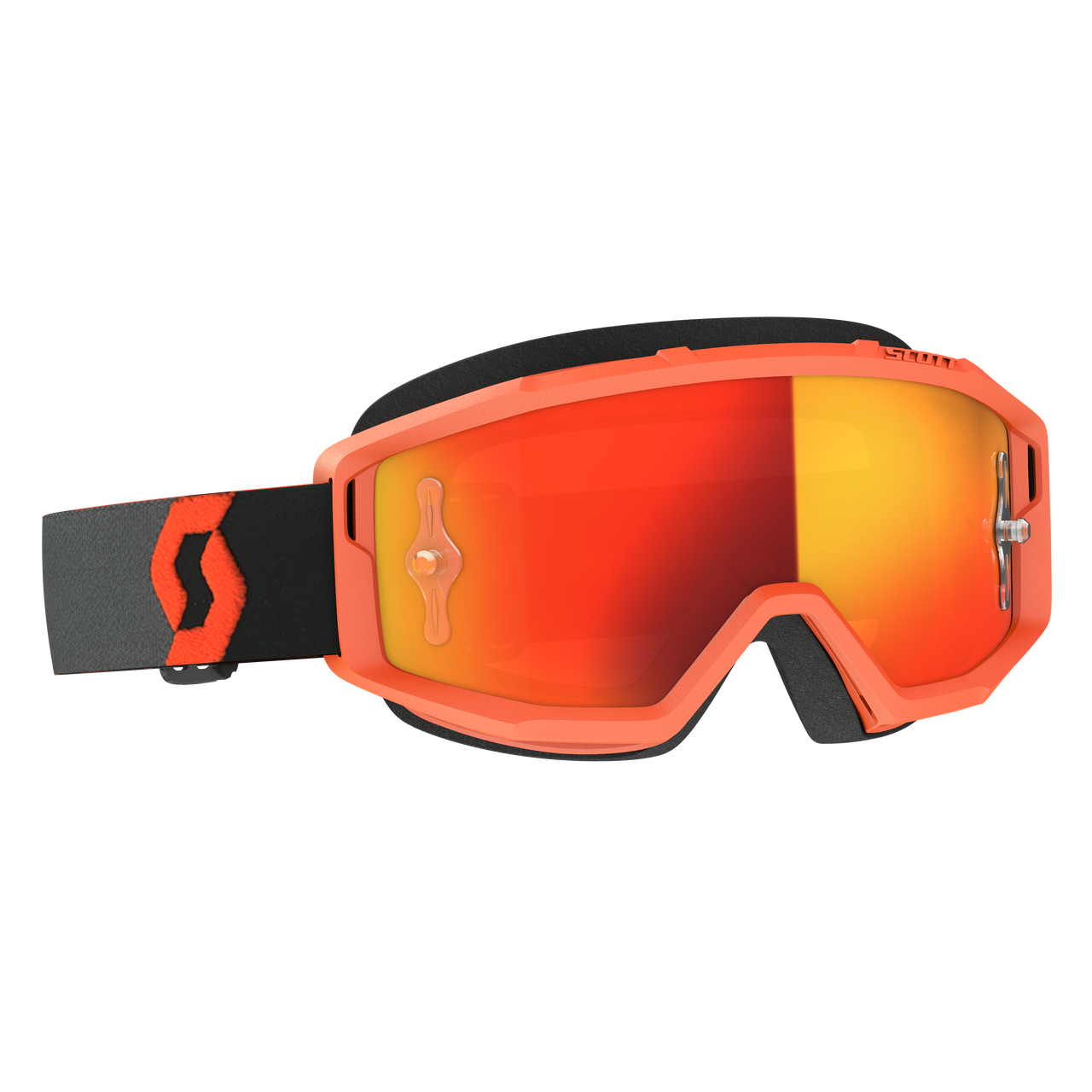 Scott Primal with Chrome Works Len Offroad Goggle