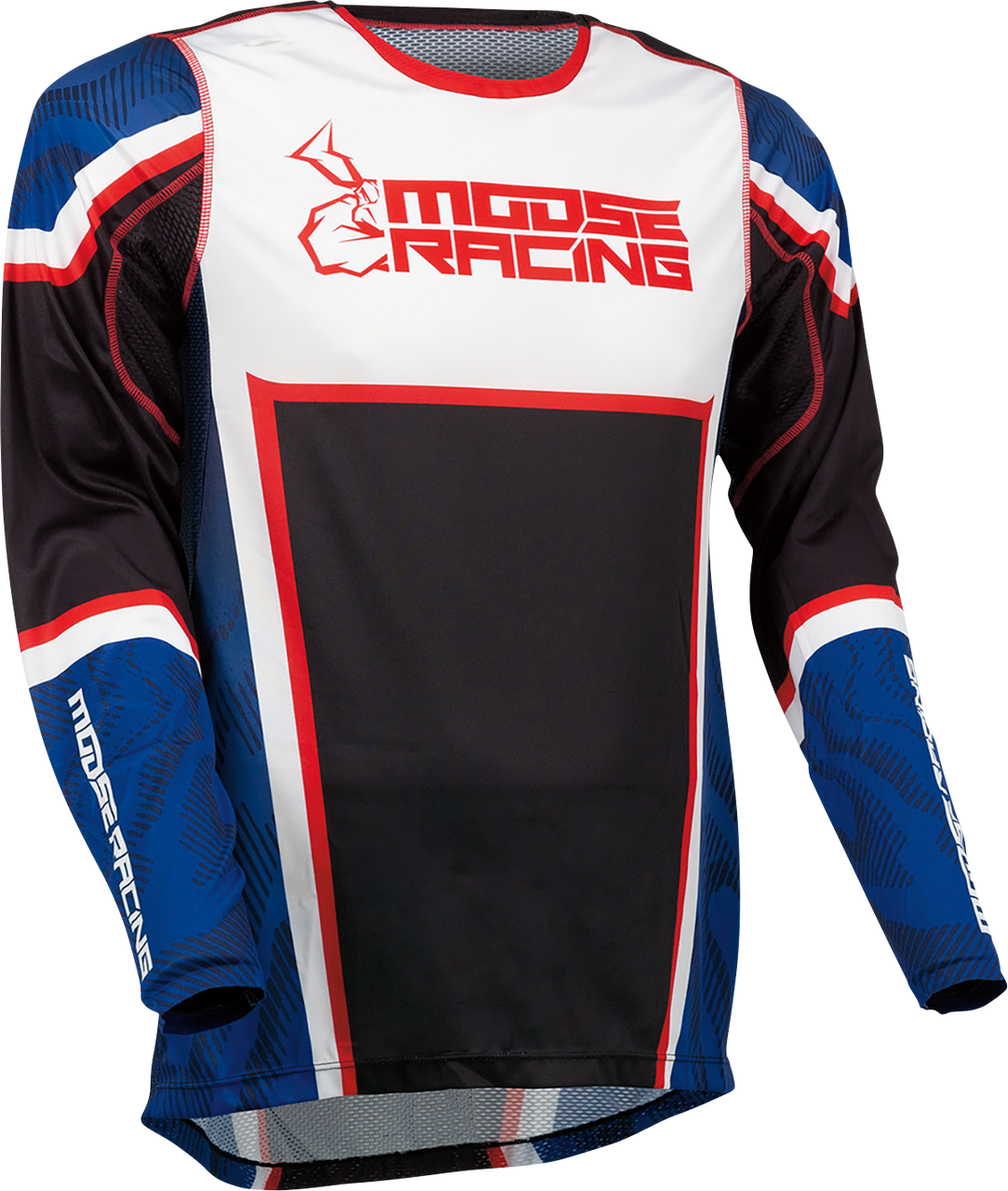 Moose Racing Agroid Jersey Red/White/Blue