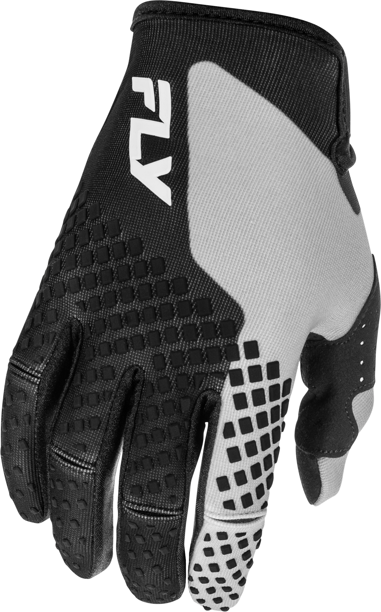FLY Racing 2026 Youth Kinetic Gloves Black/Grey