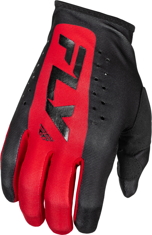FLY Racing 2025 Lite Gloves Black/Red