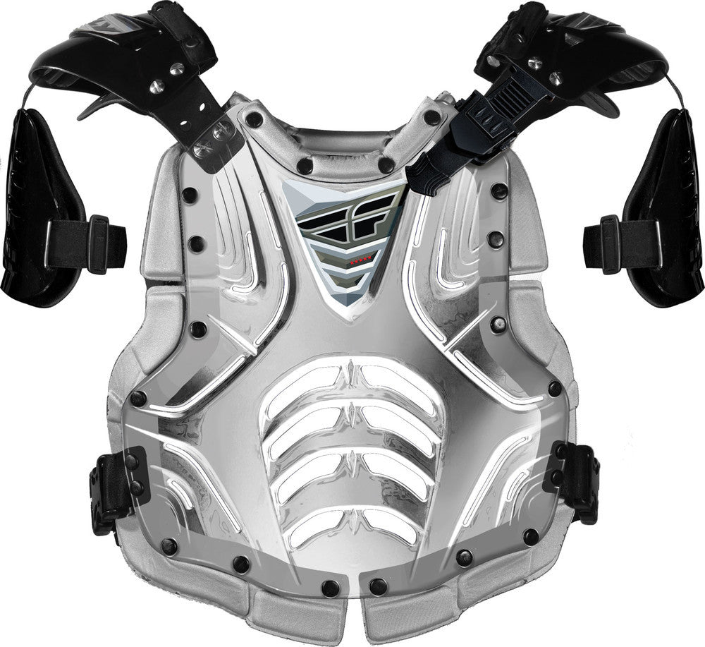 FLY Racing Convertible II Roost Guard - Clear/Silver