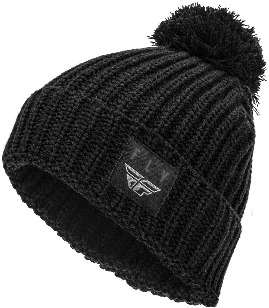 FLY Racing Pom Beanie - Black